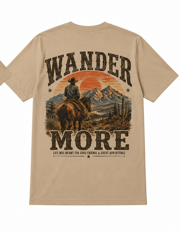 Wander More Tee