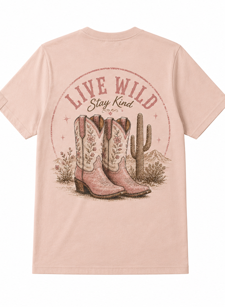 Live Wild Stay Kind Tee
