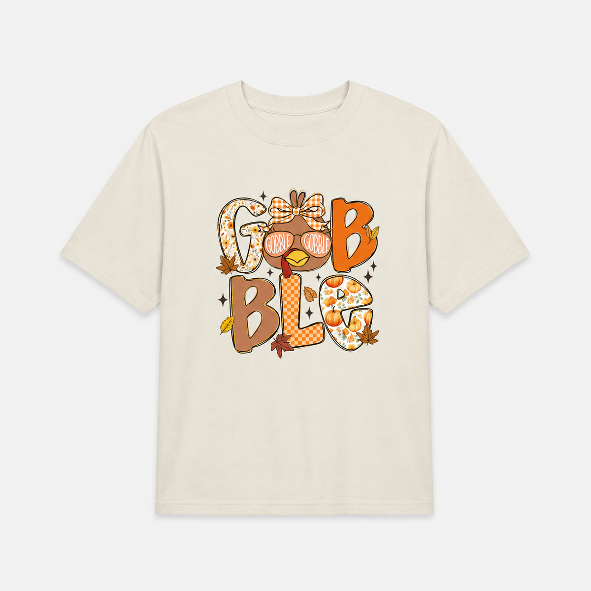 Gobble Gobble Turkey Tee - Girl