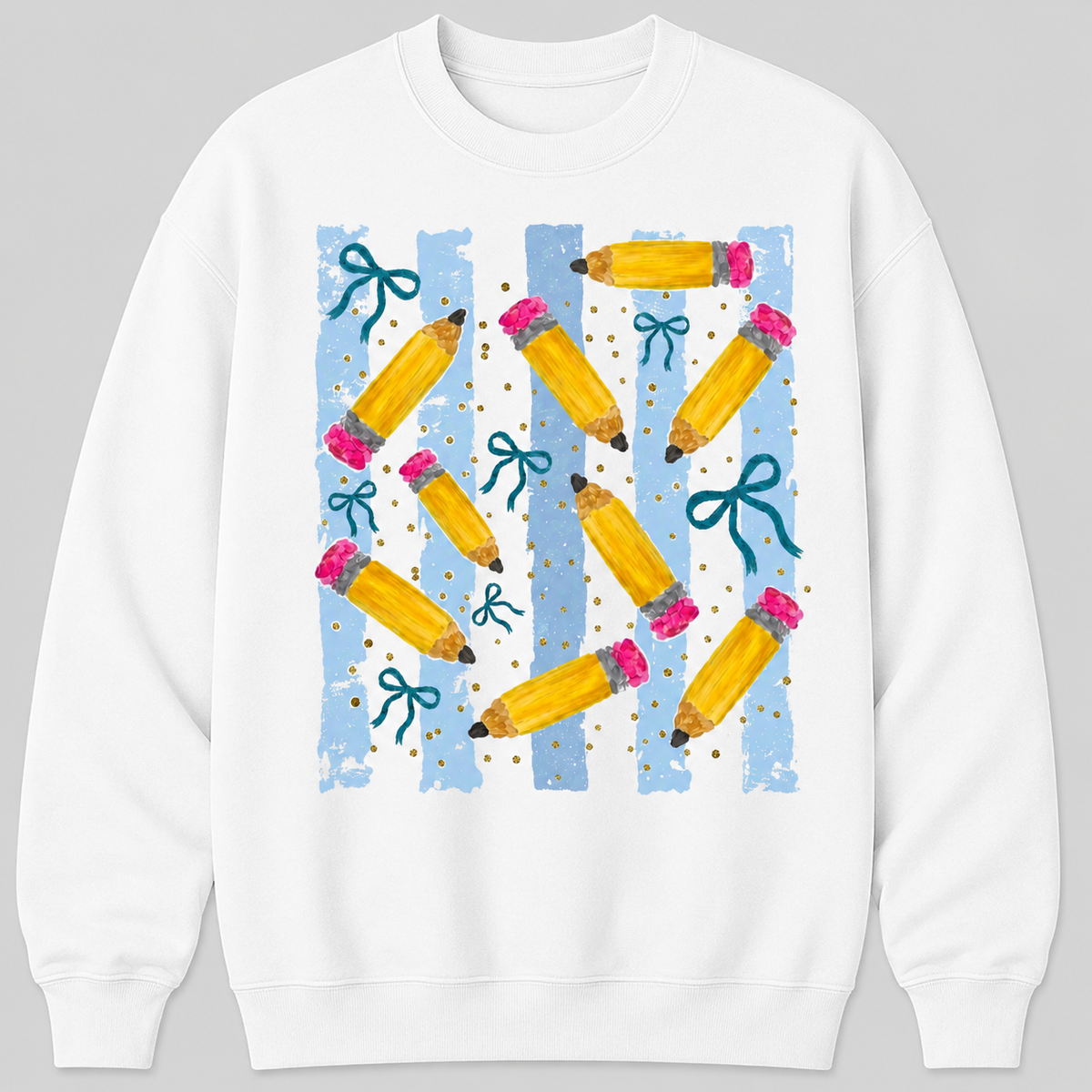 Pencils & Bows Crewneck